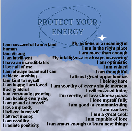 Digital Download Affirmation Poster