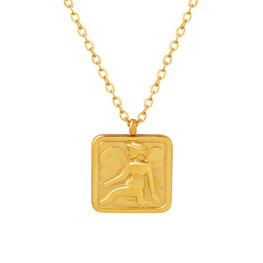 18K Gold Plated Necklace 